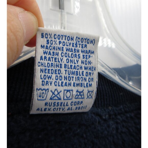 VINTAGE Dallas Cowboys Sweatshirt XL Russell Athletic Pullover 90s USA - Picture 10 of 11